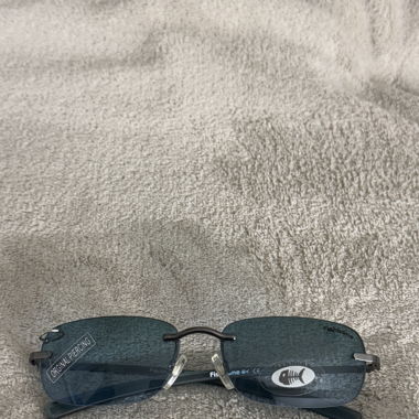 Vintage rahmenlose Sonnenbrille