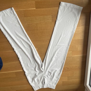 Weisse leichte Freizeithose