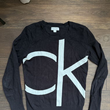 Calvin Klein Pullover schwarz weiss