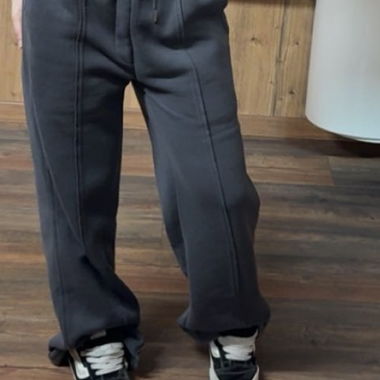 Pantalon de jogging ample anthracite