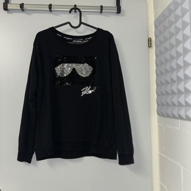 KARL LAGERFELD SWEATER (SEQUINS DETAIL)