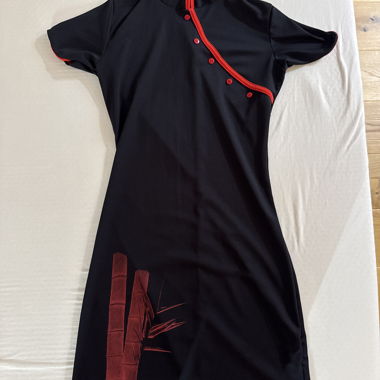 Abito Qipao nero