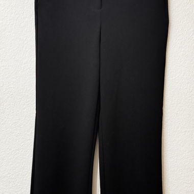 Pantalon en tissu noir