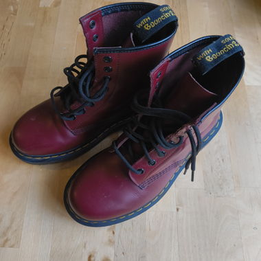 Bordeaux Dr. Martens Boots