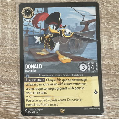 Lorcana TCG DONALD Boucanier