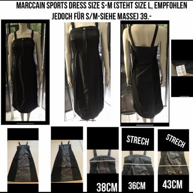MARCCAIN SPORTS DRESS SIZE S/M