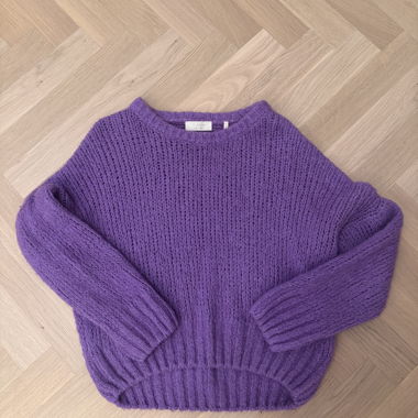 Rich & Royal - Violetter Strickpullover