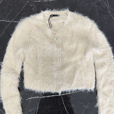 Zara Fluffy Cardigan