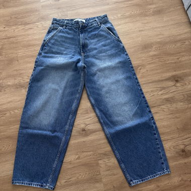 Pantalon jean ample