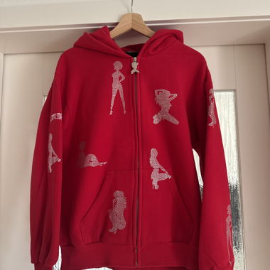 NAMED Hooded Hoodie with Zip