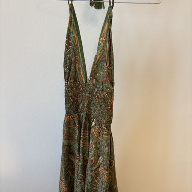 Abito lungo maxi Paisley