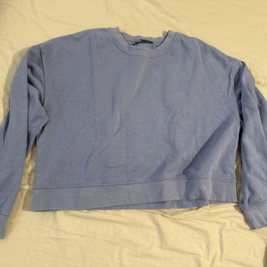 Sweatshirt Lavendelfarbig