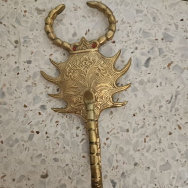 Decoration dorée 