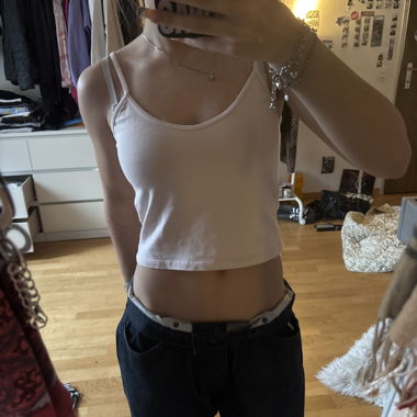 Rosa Spaghetti-Top