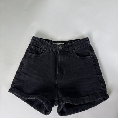 Bershka High-Rise Jeansshorts