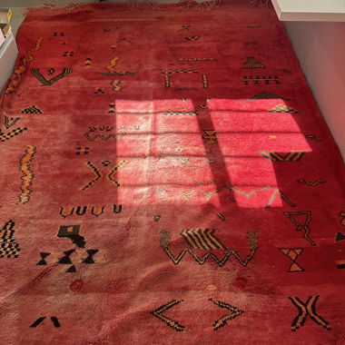 Large Hand-Knotted Oriental Rug