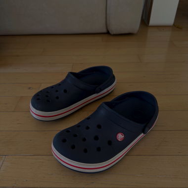 Zoccoli Crocs navy
