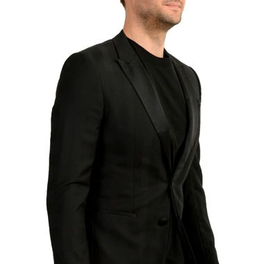 Hugo Boss (M) Slim Fit Blazer Smoking 100% Laine
