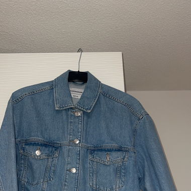 Veste en jeans bleue