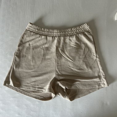 Pantaloncini felpa beige