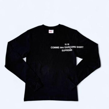 Comme des Garcons x Supreme Longsleeve (Black)