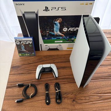 PS5 Console with Controller