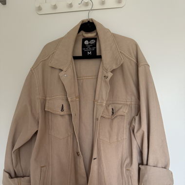 Veste beige en jeans Cheap Monday