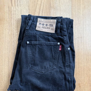 HIS Jeans schwarz