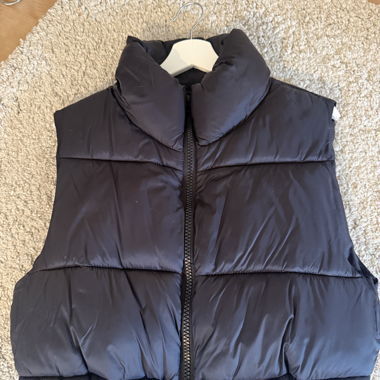 Gilet imbottito nero