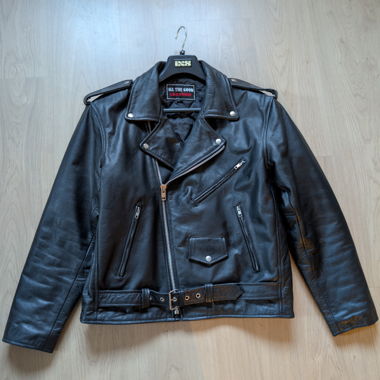 Veste en cuir taille XL