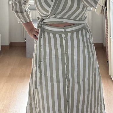 Striped Two-Piece Set
