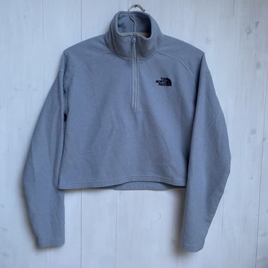 The North Face pile blu-grigio