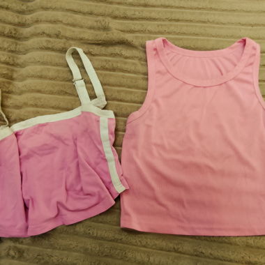 Set di top rosa di SHEIN - SPEDIZIONE GRATUITA 