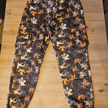 Pantaloni cargo mimetici XL