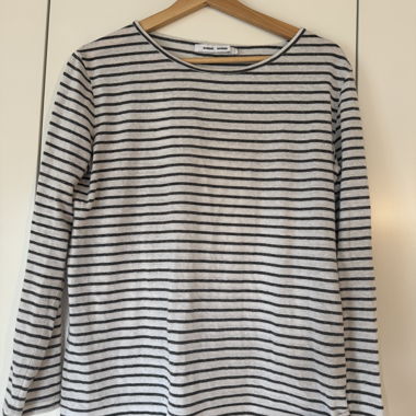 T-shirt à manches longues rayé