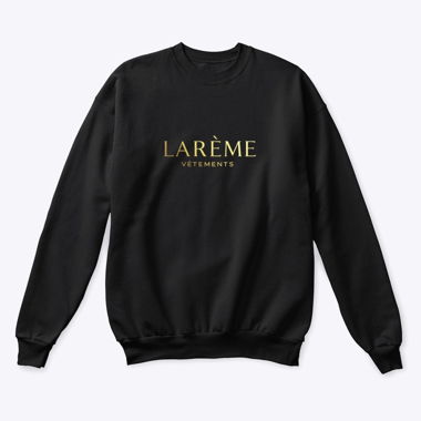 Sweatshirt Larème Grün und Schwarz