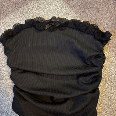 Cute bow tube top