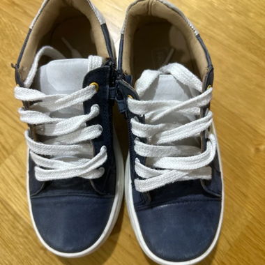 Sneakers bambino Friboo blu con lacci