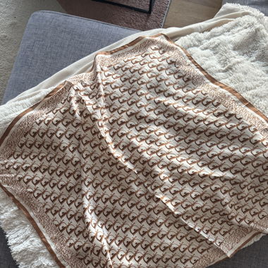 Foulard beige