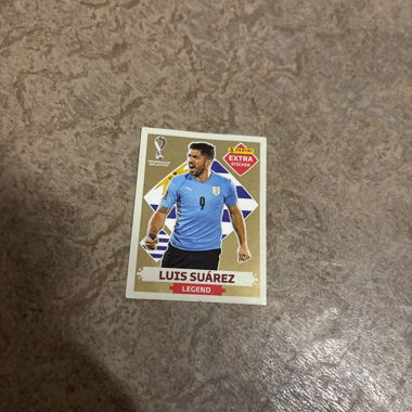Luis Suarez Stickerkarte