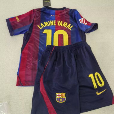 FC Barcelona Lamine-Yamal Jersey Set