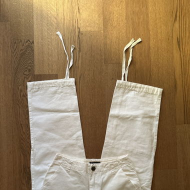 White Cargo pants 