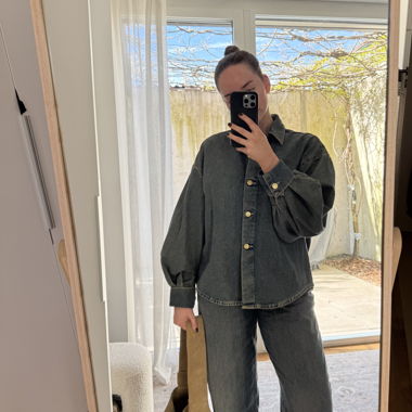 Oversized Denim Shirt