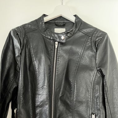 Kunstleder Jacke