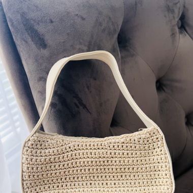 Kleine Strandtasche Handgemacht