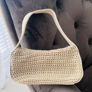 Kleine Strandtasche Handgemacht