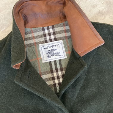Manteau en laine Burberrys vintage