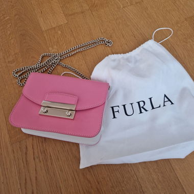 Furla rosa Umhaengetasche