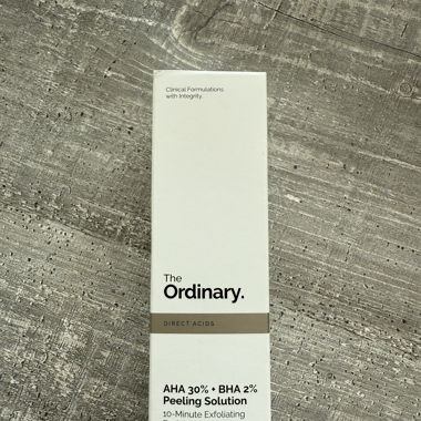 The Ordinary peeling 