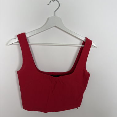 Red Vesper Crop Top